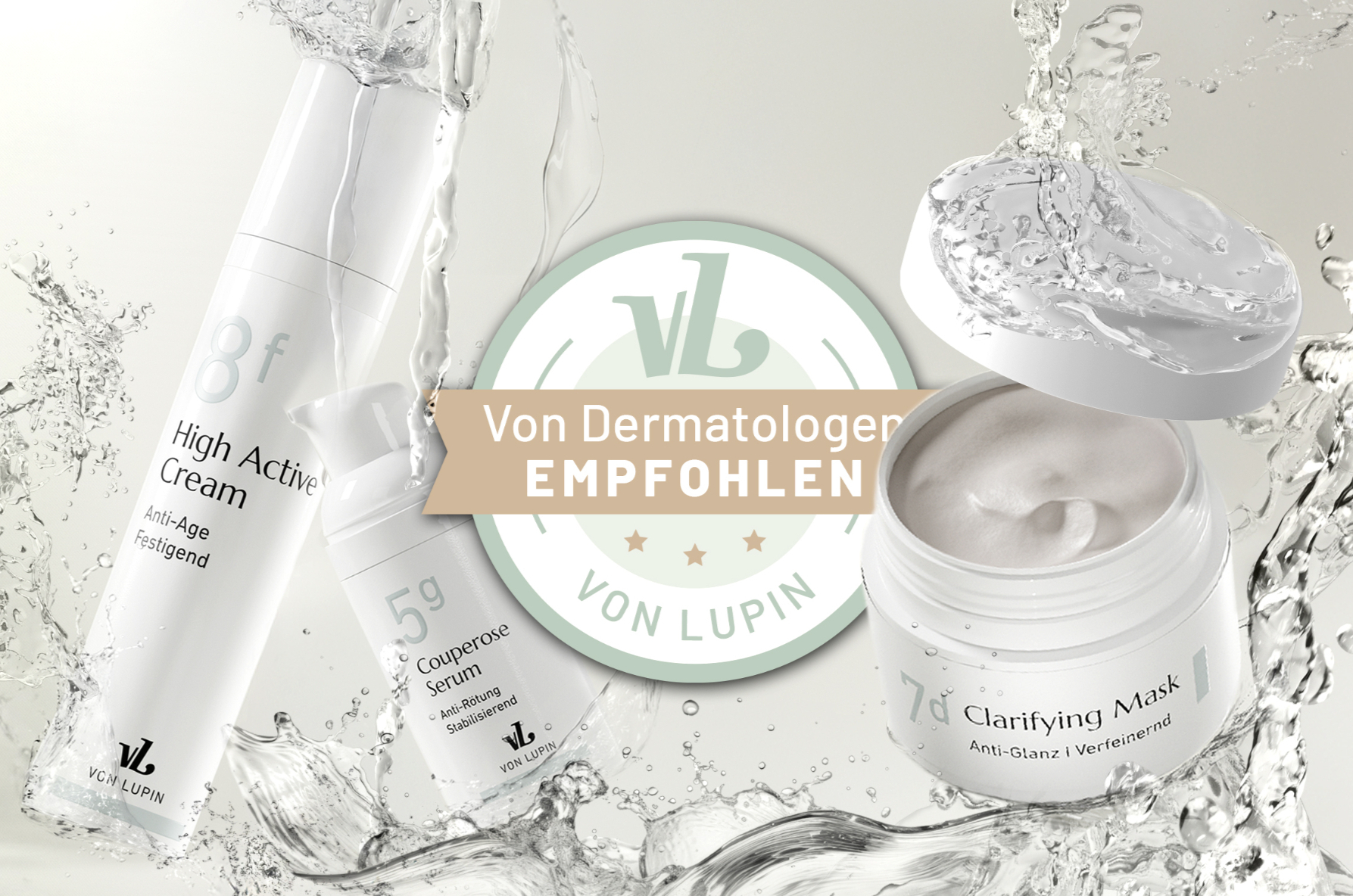 Von Dermatologen empfohlen