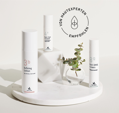 Von Hautexperten empfohlen – VON LUPIN Produkte